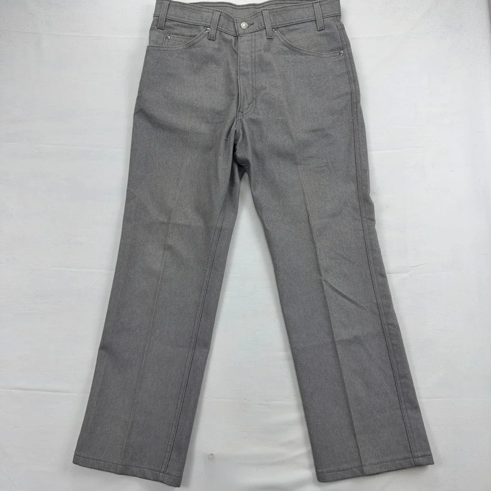 Levi's Action Jeans‎ Vintage 90s Made in USA Grey Straight Leg W34 L29 Gray
